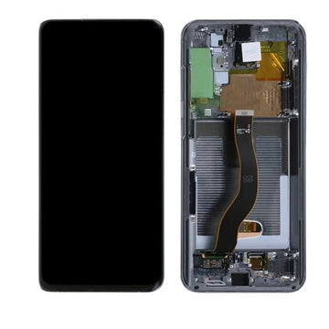 Assemblage d'écran de téléphone mobile  S20PLUS avec cadre   Très translucide   Très sensible   Résistant aux empreintes digitales